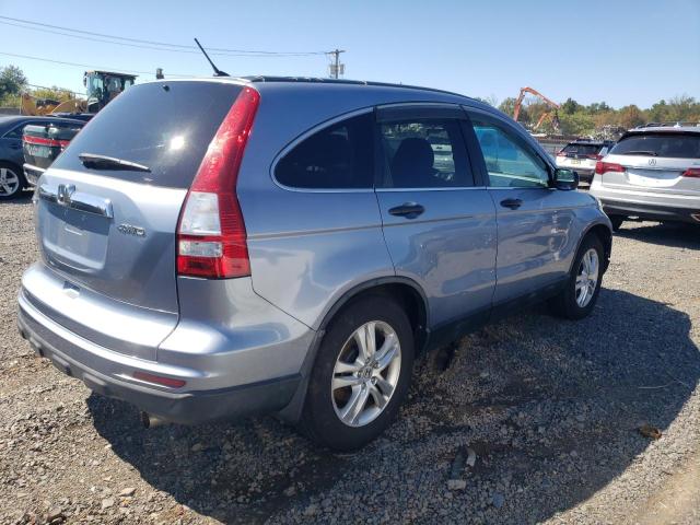 5J6RE4H50AL087134 - 2010 HONDA CR-V EX BLUE photo 3