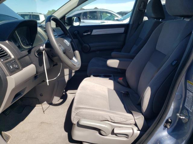 5J6RE4H50AL087134 - 2010 HONDA CR-V EX BLUE photo 7