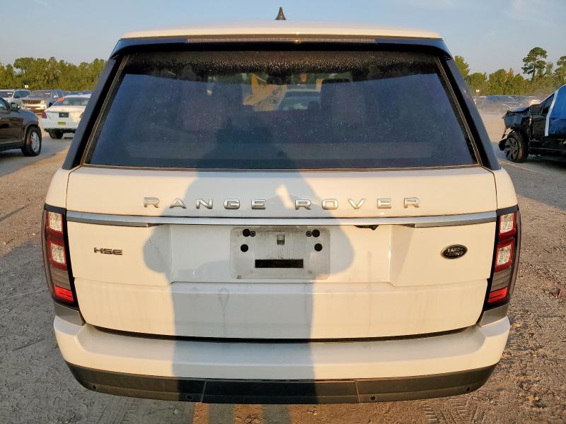 SALGS2FV1HA352848 - 2017 LAND ROVER RANGE ROVE HSE WHITE photo 6