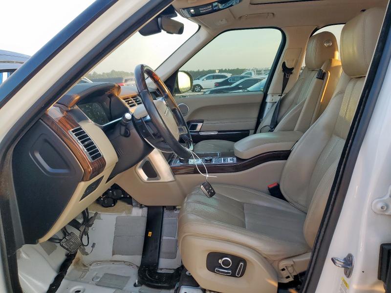 SALGS2FV1HA352848 - 2017 LAND ROVER RANGE ROVE HSE WHITE photo 7