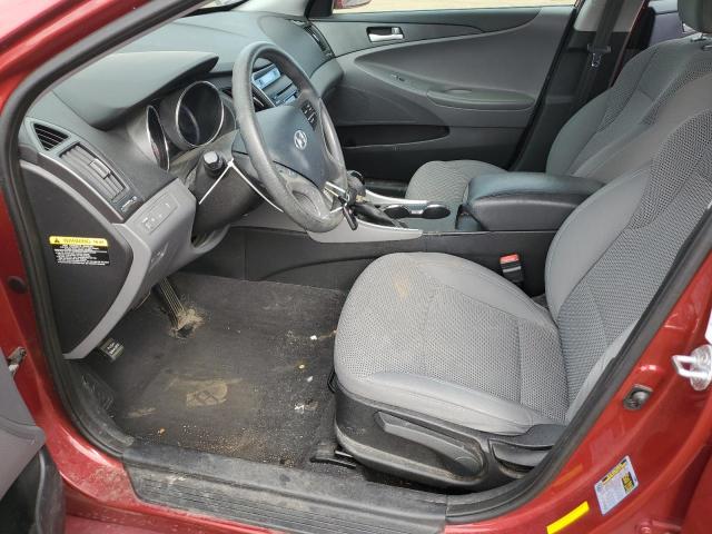 5NPEB4AC7EH848063 - 2014 HYUNDAI SONATA GLS RED photo 7