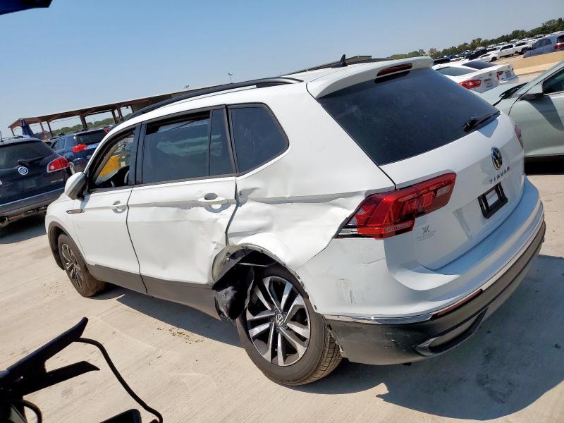 3VVRB7AX5RM162322 - 2024 VOLKSWAGEN TIGUAN S WHITE photo 2