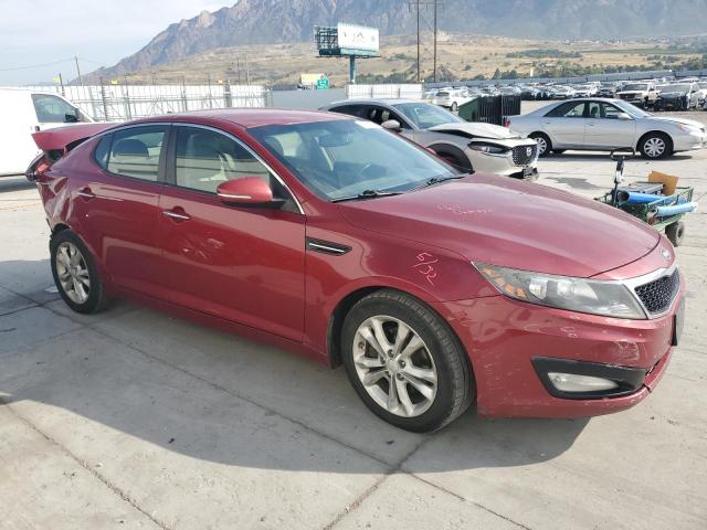 5XXGN4A76CG088722 - 2012 KIA OPTIMA EX RED photo 4