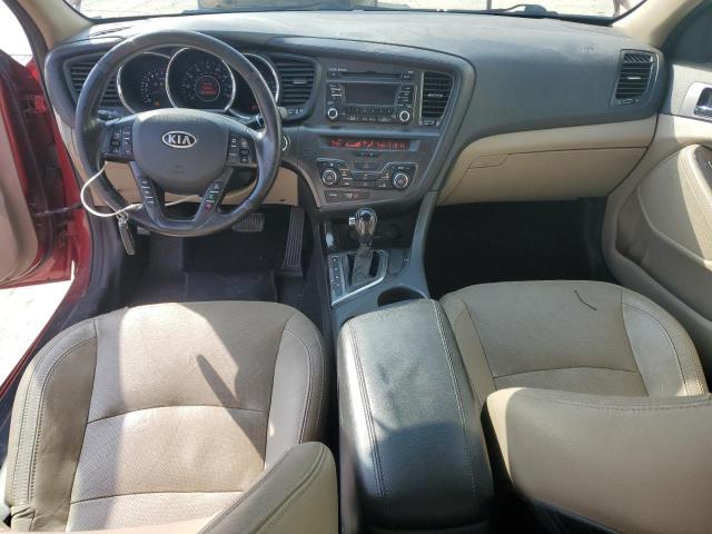 5XXGN4A76CG088722 - 2012 KIA OPTIMA EX RED photo 8