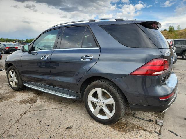 4JGDA5HB8GA664242 - 2016 MERCEDES-BENZ GLE 350 4MATIC GRAY photo 2
