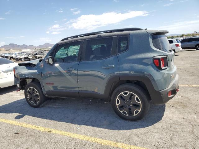 ZACCJBCT7GPD14910 - 2016 JEEP RENEGADE TRAILHAWK ნაცრისფერი ფოტო 2