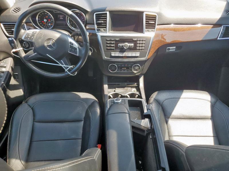 4JGDA5JB6EA373973 - 2014 MERCEDES-BENZ ML 350 WHITE photo 8