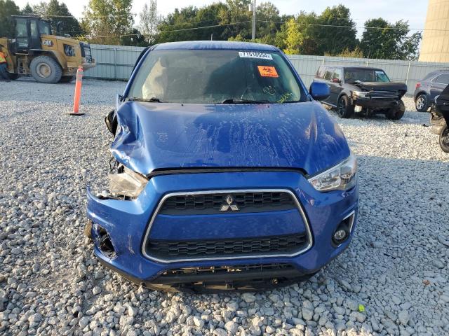 4A4AR3AU7FE020960 - 2015 MITSUBISHI OUTLANDER ES BLUE photo 5