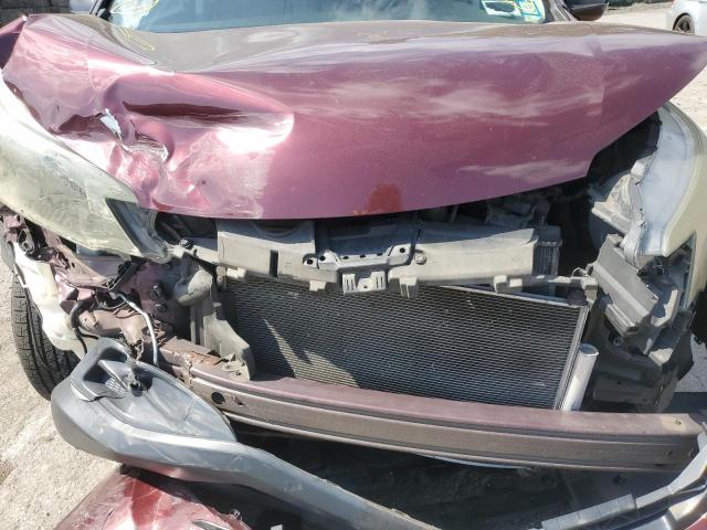 5J6RM4H34DL067233 - 2013 HONDA CR-V LX BURGUNDY photo 11