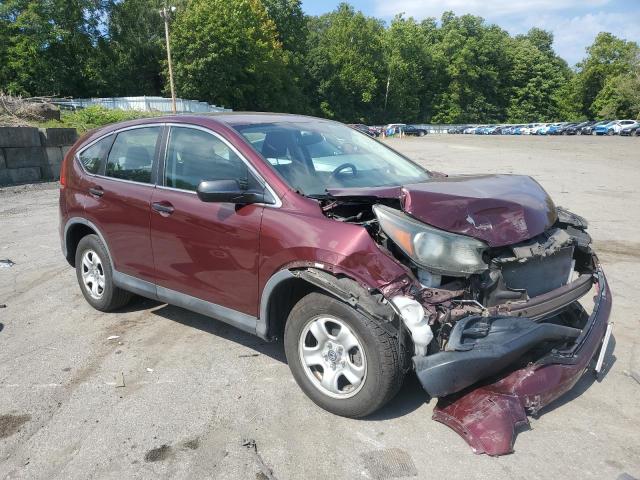 5J6RM4H34DL067233 - 2013 HONDA CR-V LX BURGUNDY photo 4