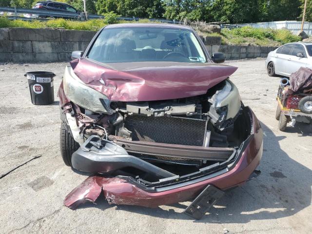 5J6RM4H34DL067233 - 2013 HONDA CR-V LX BURGUNDY photo 5