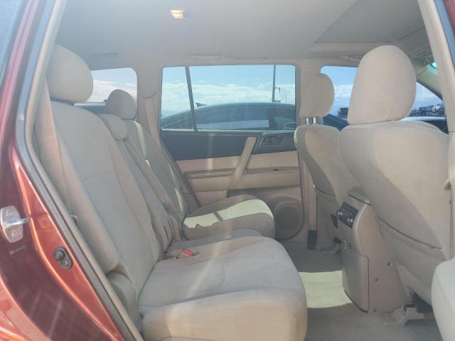 5TDZK3EH1AS018541 - 2010 TOYOTA HIGHLANDER RED photo 11