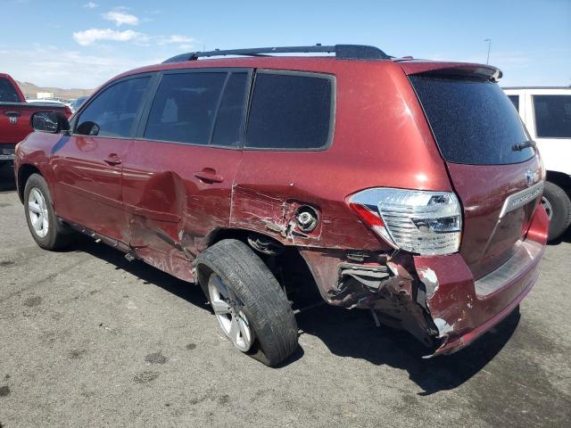 5TDZK3EH1AS018541 - 2010 TOYOTA HIGHLANDER RED photo 2