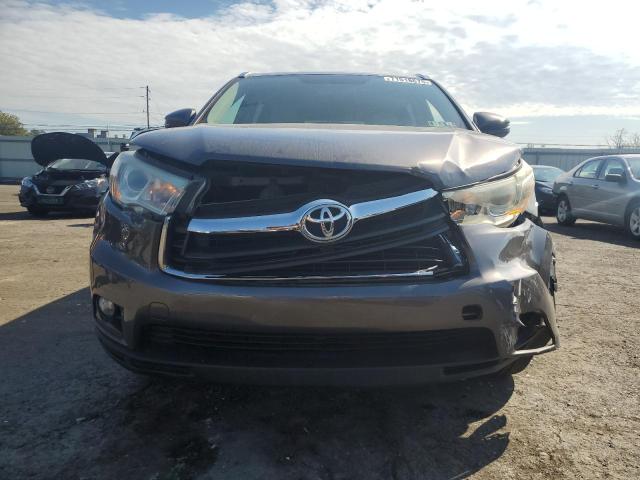 5TDJKRFHXES056435 - 2014 TOYOTA HIGHLANDER XLE GRAY photo 5