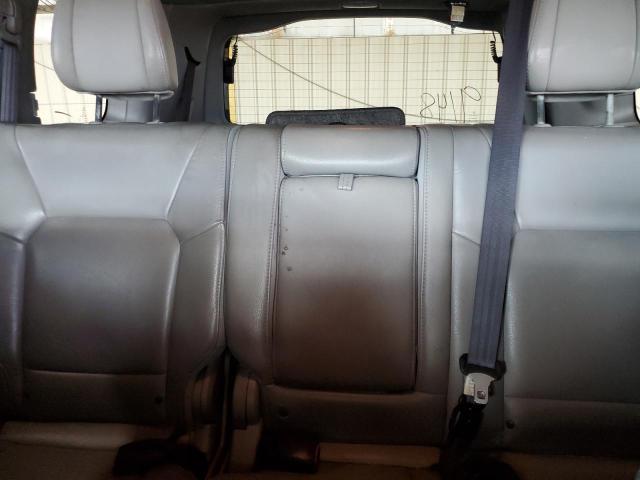 5FNYF3H58DB005246 - 2013 HONDA PILOT EXL ლურჯი ფოტო 10