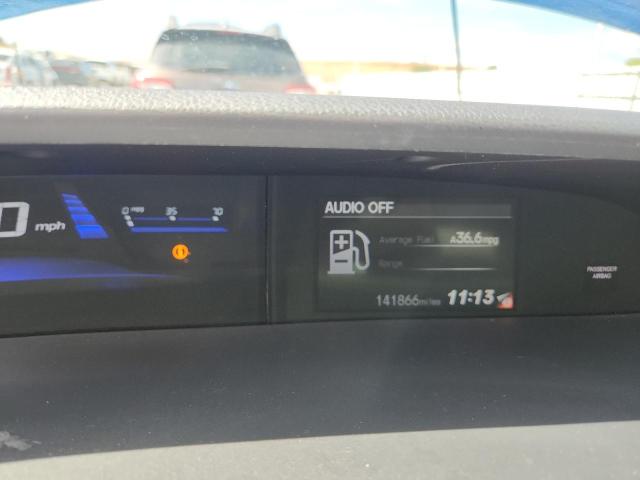 19XFB2F50DE041552 - 2013 HONDA CIVIC LX BLUE photo 9