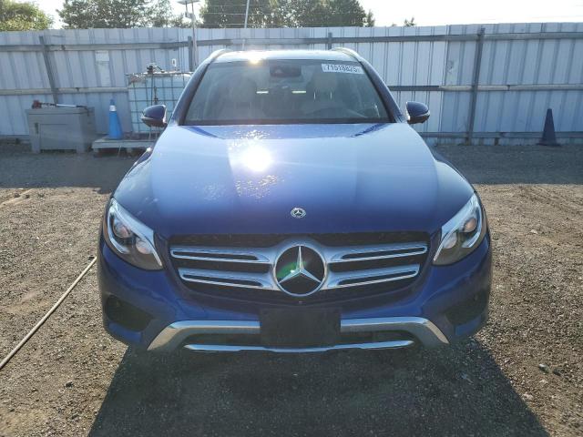 WDC0G4KB1JV014358 - 2018 MERCEDES-BENZ GLC 300 4MATIC BLUE photo 5