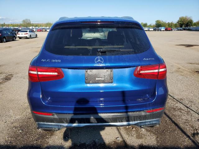 WDC0G4KB1JV014358 - 2018 MERCEDES-BENZ GLC 300 4MATIC BLUE photo 6
