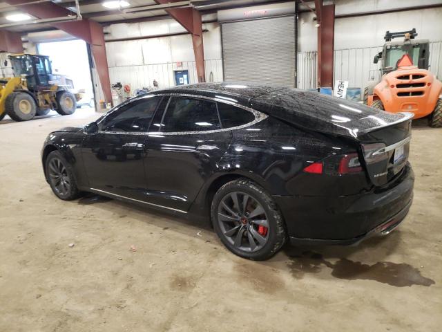 5YJSA1H13EFP39588 - 2014 TESLA MODEL S Սև լուսանկար 2