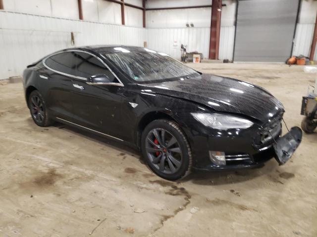 5YJSA1H13EFP39588 - 2014 TESLA MODEL S Սև լուսանկար 4