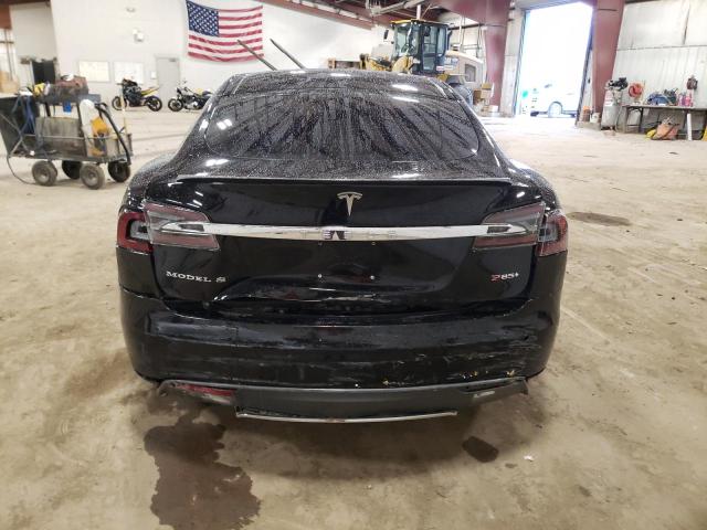 5YJSA1H13EFP39588 - 2014 TESLA MODEL S Սև լուսանկար 6