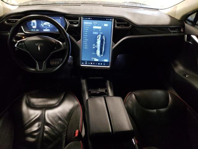 5YJSA1H13EFP39588 - 2014 TESLA MODEL S Սև լուսանկար 8