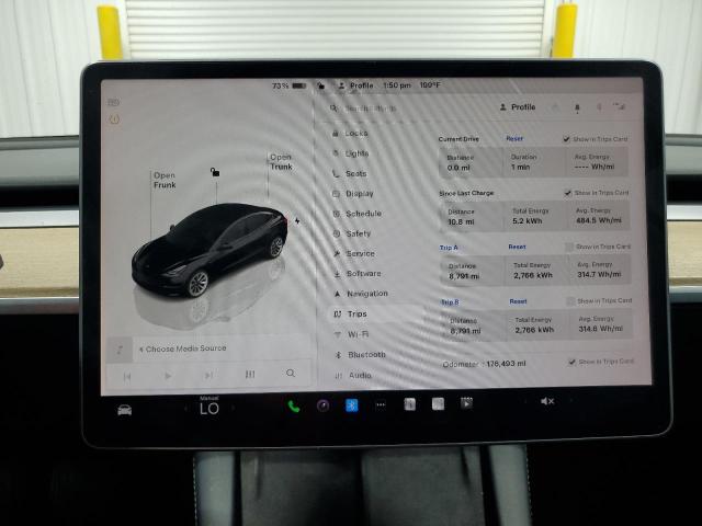 5YJ3E1EA4NF290371 - 2022 TESLA MODEL 3 BLACK photo 9