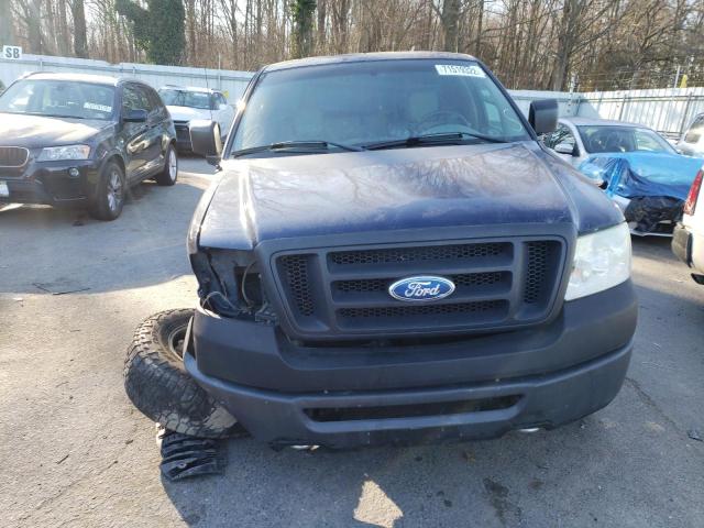 1FTRF12277NA15067 - 2007 FORD F150 BLUE photo 5