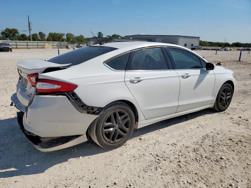 3FA6P0HD2GR354907 - 2016 FORD FUSION SE WHITE photo 3