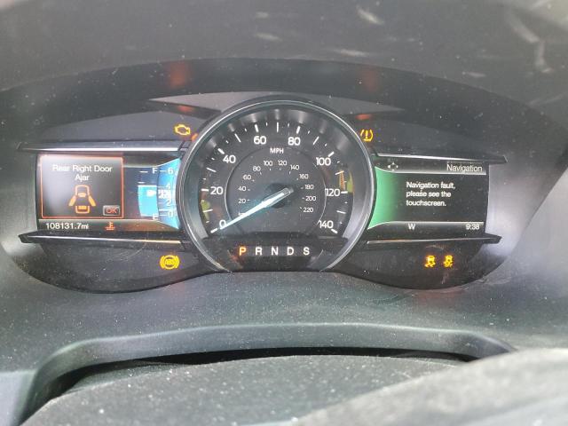 1FM5K8DH5GGD08356 - 2016 FORD EXPLORER XLT CHARCOAL photo 9