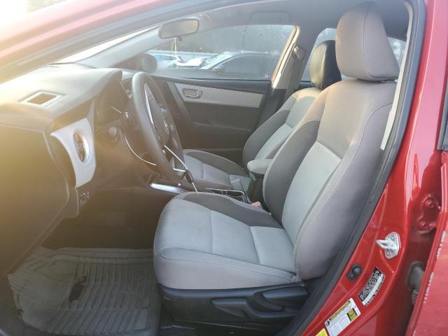 5YFBURHE5JP836539 - 2018 TOYOTA COROLLA L 勃艮第红 照片 7