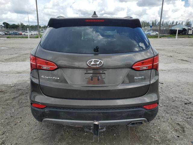 5XYZU3LB5DG023347 - 2013 HYUNDAI SANTA FE S BROWN photo 6