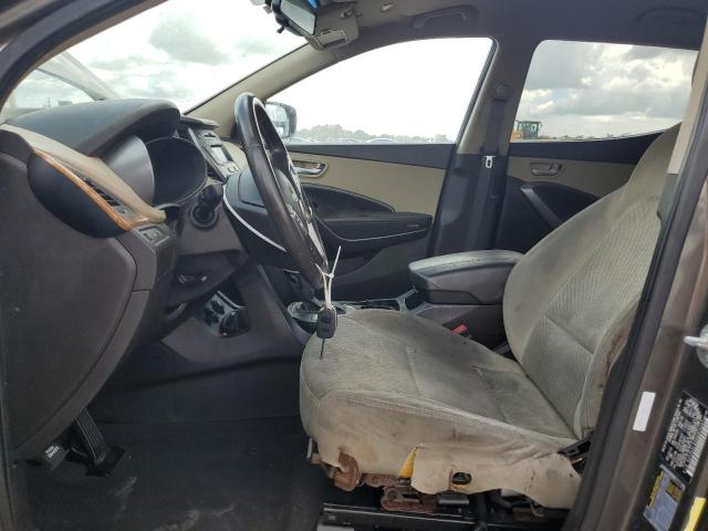 5XYZU3LB5DG023347 - 2013 HYUNDAI SANTA FE S BROWN photo 7