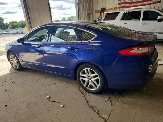 3FA6P0HR4DR261913 - 2013 FORD FUSION SE BLUE photo 2