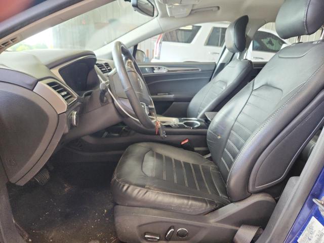 3FA6P0HR4DR261913 - 2013 FORD FUSION SE BLUE photo 7