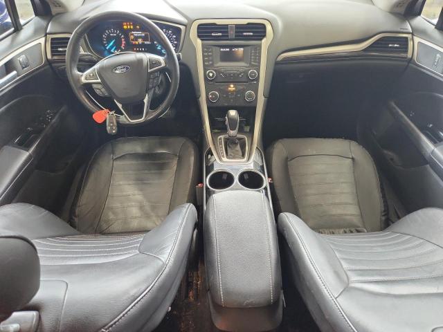 3FA6P0HR4DR261913 - 2013 FORD FUSION SE BLUE photo 8