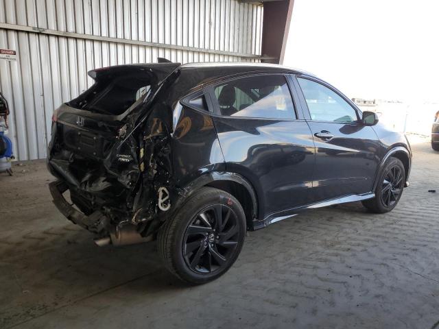 3CZRU6H13NM724372 - 2022 HONDA HR-V SPORT შავი ფოტო 3