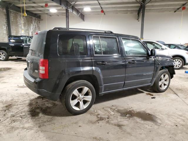 1C4NJRFB9ED766115 - 2014 JEEP PATRIOT LATITUDE BLACK photo 3