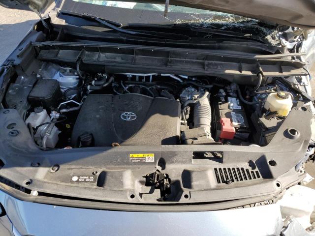 5TDZZRAH0NS095654 - 2022 TOYOTA HIGHLANDER L GRAY photo 12