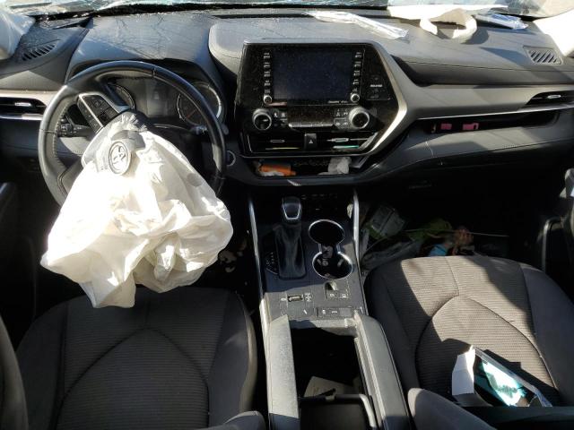 5TDZZRAH0NS095654 - 2022 TOYOTA HIGHLANDER L GRAY photo 8