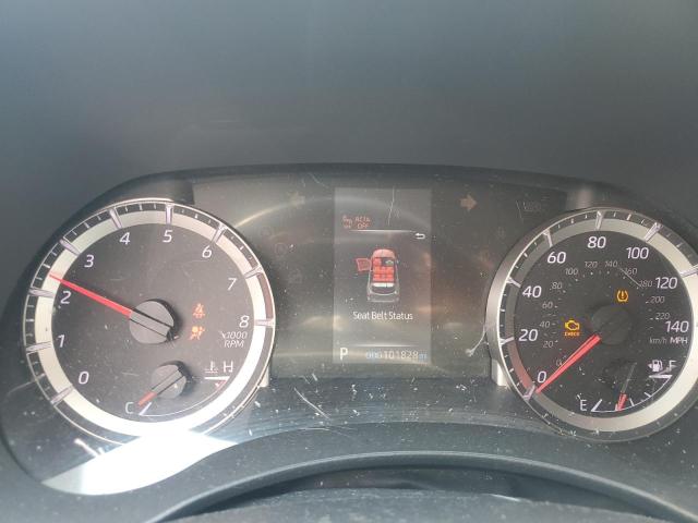 5TDZZRAH0NS095654 - 2022 TOYOTA HIGHLANDER L GRAY photo 9