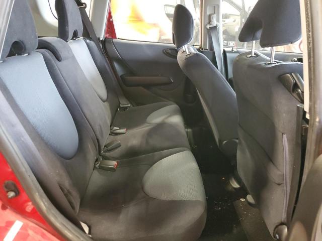 JHMGD38687S042037 - 2007 HONDA FIT S RED photo 10