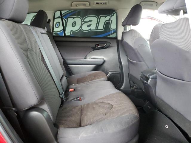 5TDBZRBH9NS573280 - 2022 TOYOTA HIGHLANDER L 勃艮第红 照片 11