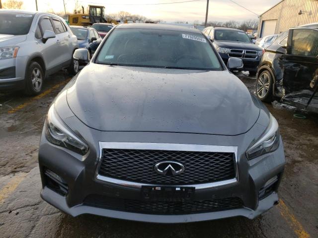 JN1FV7AR1GM451333 - 2016 INFINITI Q50 RED SPORT 400 GRAY photo 5