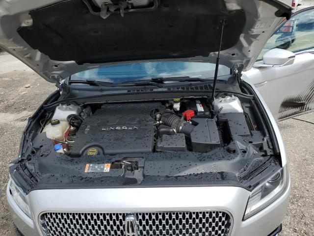 1LN6L9PK8K5606077 - 2019 LINCOLN CONTINENTA Сріблястий фото 11