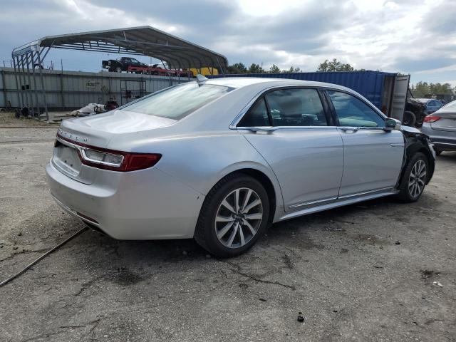 1LN6L9PK8K5606077 - 2019 LINCOLN CONTINENTA Сріблястий фото 3