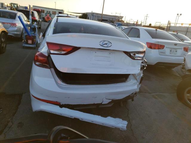 5NPD74LF7JH313989 - 2018 HYUNDAI ELANTRA SE WHITE photo 6