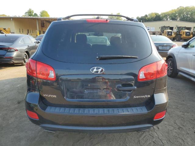 5NMSH13E49H322359 - 2009 HYUNDAI SANTA FE SE BLACK photo 6