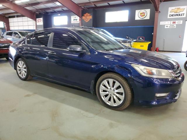 1HGCR2F71DA032668 - 2013 HONDA ACCORD EX BLUE photo 4