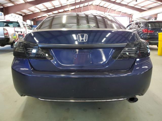 1HGCR2F71DA032668 - 2013 HONDA ACCORD EX BLUE photo 6